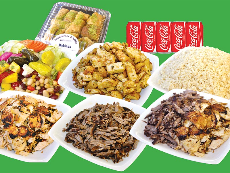 Family combo (for 5 or more people)